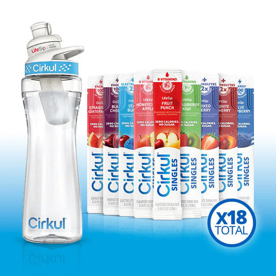 22oz. Plastic Bottle & GoSip® Black Cherry GKRD