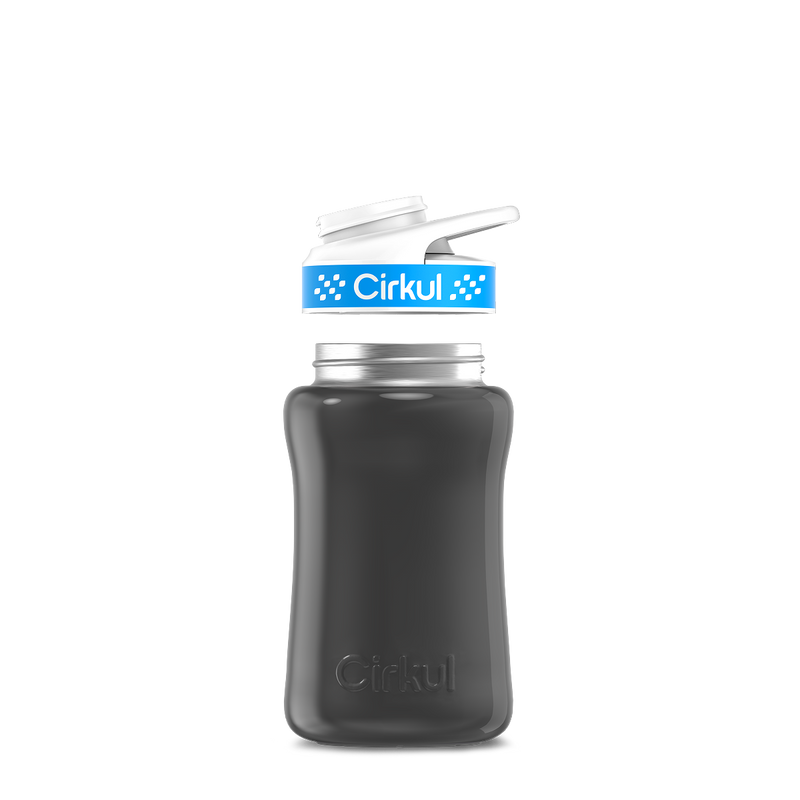 12oz. Stainless Steel Bottle & Comfort Grip Lid